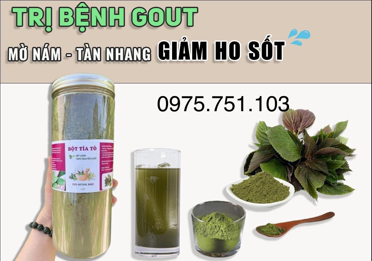 Bán Bột Tía Tô Sấy Lạnh Nguyên Chất